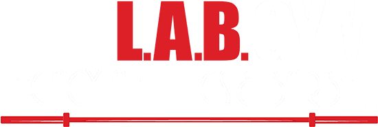 The L.A.B. Gym logo